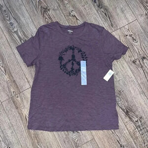 Nwt plum peace shirt